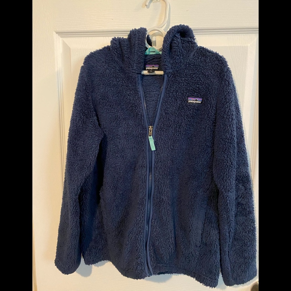 Patagonia Fleece Zip Up with Hood XL (14)